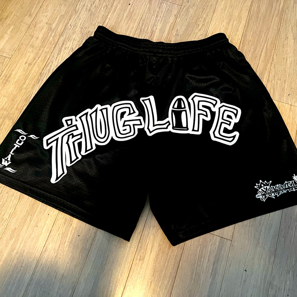 Thug life Don C type shorts